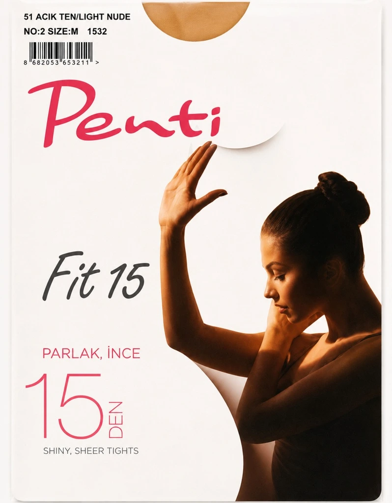 Penti Açık Ten Parlak İnce Külotlu Çorap No:2