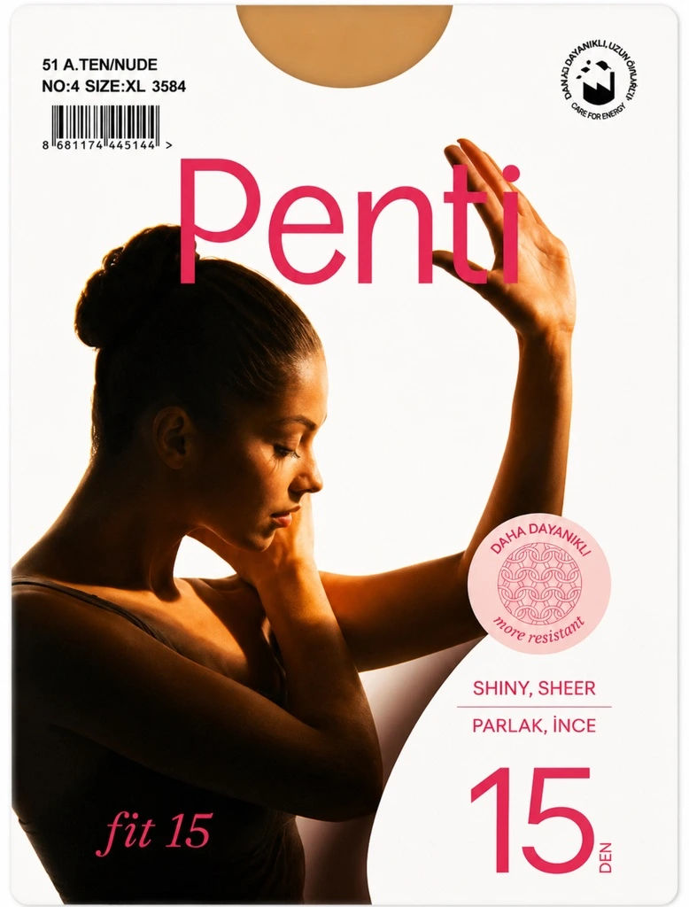 Penti Açık Ten Parlak İnce Külotlu Çorap No:4